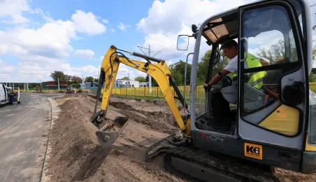 Przebudowa Szosy Okrężnej w sierpniu 2024