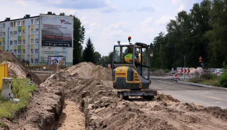 Przebudowa Szosy Okrężnej w sierpniu 2024