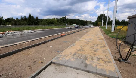 Przebudowa Szosy Okrężnej w sierpniu 2024
