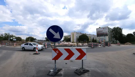 Przebudowa Szosy Okrężnej w sierpniu 2024