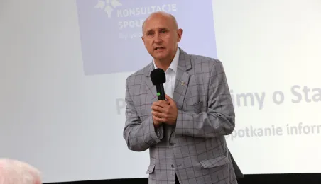 Spotkanie na targowisku miejskim