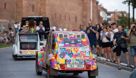 Parada i wystawa Citroena cz. 1, 17.08.2024 r.