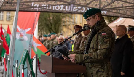 Przysięga wojskowa w CSAiU, 14.09.2024 r.