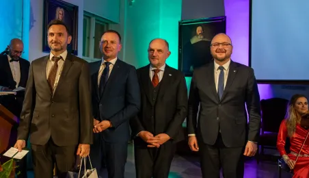 Wręczenie odznaczeń za zasługi dla turystyki - Adam Mikołajczyk