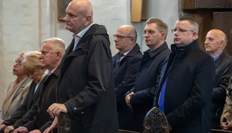 Nabożeństwo z okazji poświęcenia bazyliki katedralnej pw. śś. Jana Chrzciciela i Jana Ewangelisty. 
