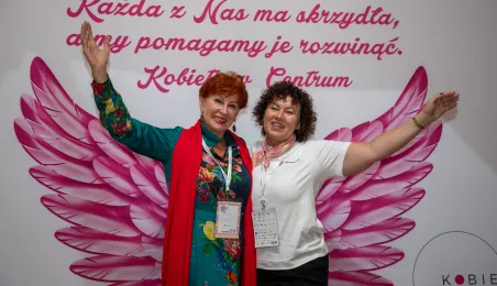Uskrzydlone uczestniczki kongresu