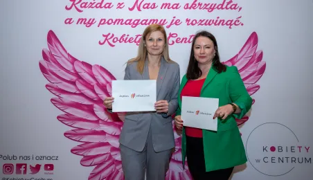 Uskrzydlone Dagmara Zielińska i Tatiana Dembska