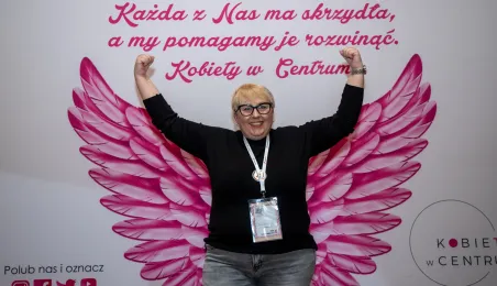 Margareta Skerska-Roman podczas III Regionalnego Kongresu Kobiet w Toruniu