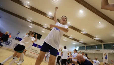 Trening z gwiazdami sportu