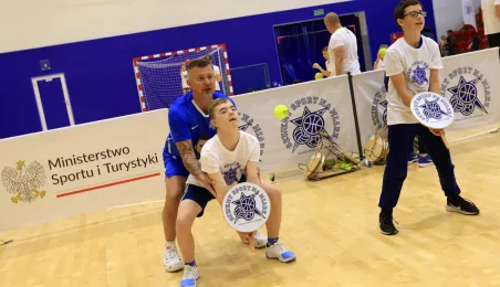 Trening z gwiazdami sportu