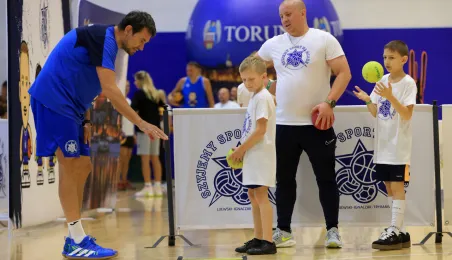 Trening z gwiazdami sportu