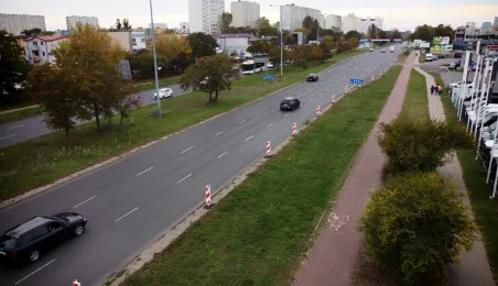 Szosa Lubicka przed remontem