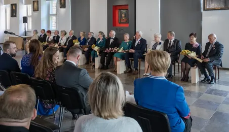 Uroczysta gala jubilatów w toruńskim ratuszu