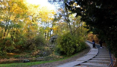 Jesień w Parku Miejskim na Bydgoskim Przedmieściu