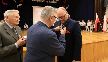 Spotkanie z toruńskim kombatantami w SP 14 w Toruniu, fot. Sławomir Kowalski