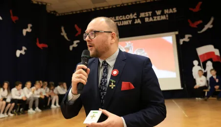 Spotkanie z toruńskim kombatantami w SP 14 w Toruniu, fot. Sławomir Kowalski