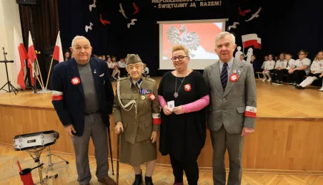 Spotkanie z toruńskim kombatantami w SP 14 w Toruniu, fot. Sławomir Kowalski