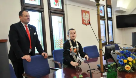 Wizyta uczniów SP32 w Urzędzie Miasta Torunia