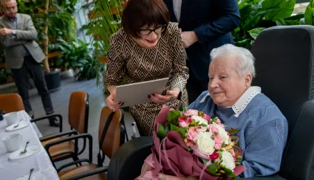 Setne urodziny p. Izabeli Cetkowskiej
