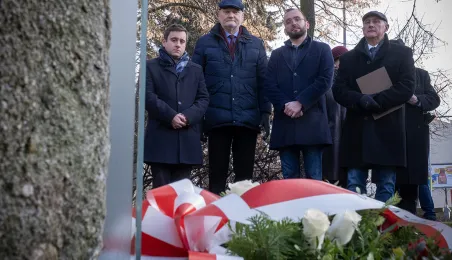 80. rocznica wybuchu pociągu na Podgórzu