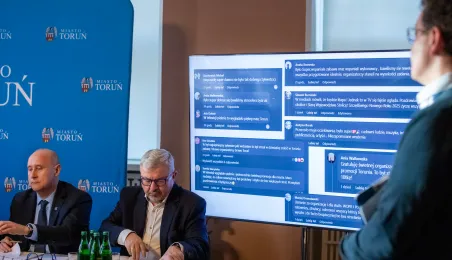 Sylwestrowa Moc Przebojów - konferencja prasowa podsumowująca wydarzenie