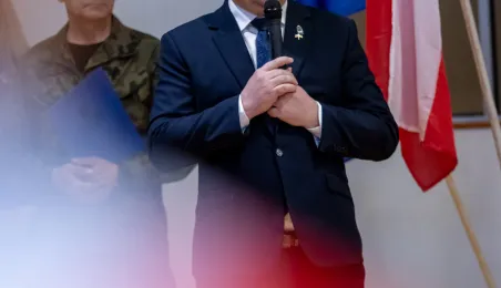 Otwarcie strzelnicy pneumatycznej w Zespole Szkół Samochodowych