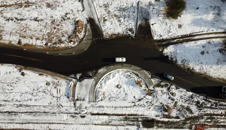 Przebudowa ulicy Grudziądzkiej, 14.01.2025 r.