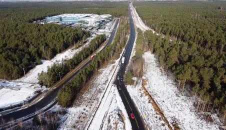 Przebudowa ulicy Grudziądzkiej, 14.01.2025 r.