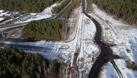 Przebudowa ulicy Grudziądzkiej, 14.01.2025 r.