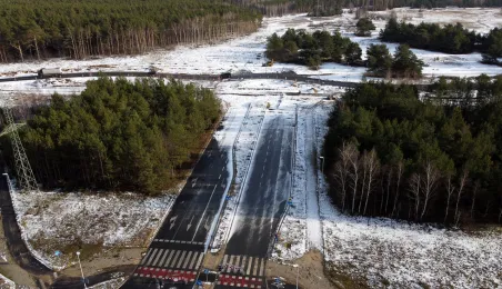 Przebudowa ulicy Grudziądzkiej, 14.01.2025 r.
