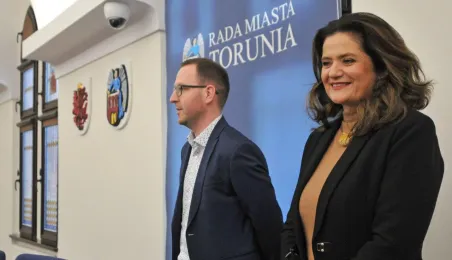 Radny Michał Rzymyszkiewicz i radna Aneta Wierzbowska