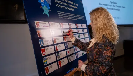 Podpisanie Deklaracji Współpracy w ramach Metropolii Toruńskiej