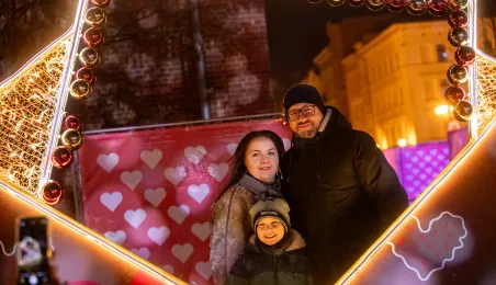 Walentynkowy wieczór w Rynku Staromiejskim