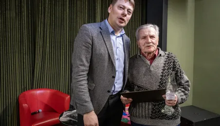 Spotkanie z Władysławem Owczarzakiem w Baju Pomorskim