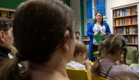 Otwarcie Ukraińskiej Biblioteki