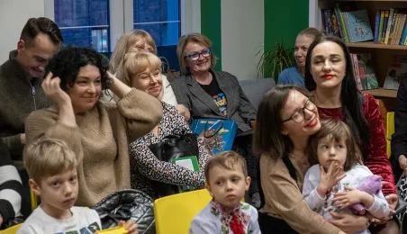 Otwarcie Ukraińskiej Biblioteki