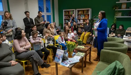 Otwarcie Ukraińskiej Biblioteki