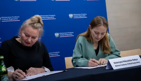 Podpisanie umowy na realizację projektu "Wygrana rodzina"