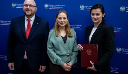 Podpisanie umowy na realizację projektu "Wygrana rodzina"