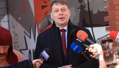 Legendy toruńskiej starówki na muralu