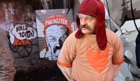 Legendy toruńskiej starówki na muralu