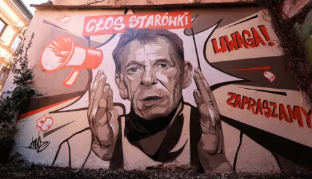 Legendy toruńskiej starówki na muralu