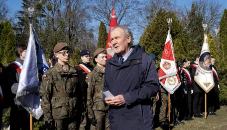 Urodzinowe kwiaty dla gen. Zawackiej, 19.03.2025 r.