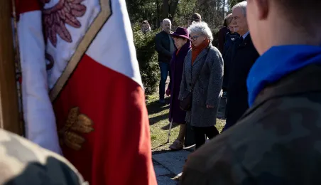 Urodzinowe kwiaty dla gen. Zawackiej, 19.03.2025 r.