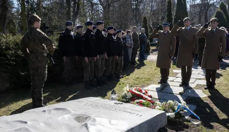 Urodzinowe kwiaty dla gen. Zawackiej, 19.03.2025 r.