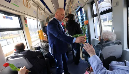 Wiosenny tramwaj