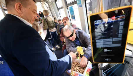 Wiosenny tramwaj