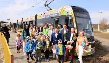 Wiosenny tramwaj
