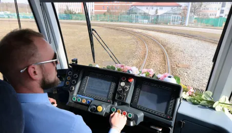 Wiosenny tramwaj