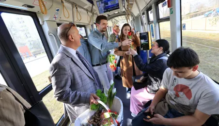 Wiosenny tramwaj